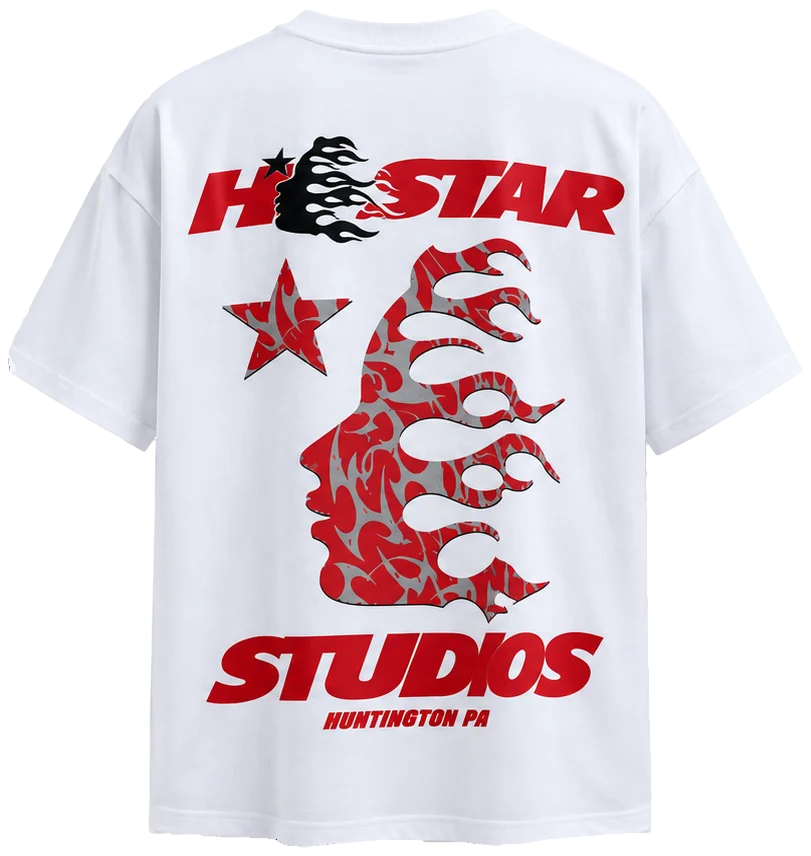 Red Star Blanco, espalda